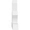 Ekena Millwork Richland Architectural Grade PVC Gable Bracket, 36"W x 22 1/2"H x 4"D x 4"F, 15/12 Pitch GBP036X23X0404RIC00 - alternate 4